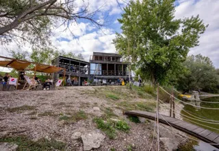 Restaurant Jezero near the lake Rakitje