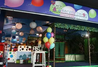 Entrance to the playroom Šareni balon in Point